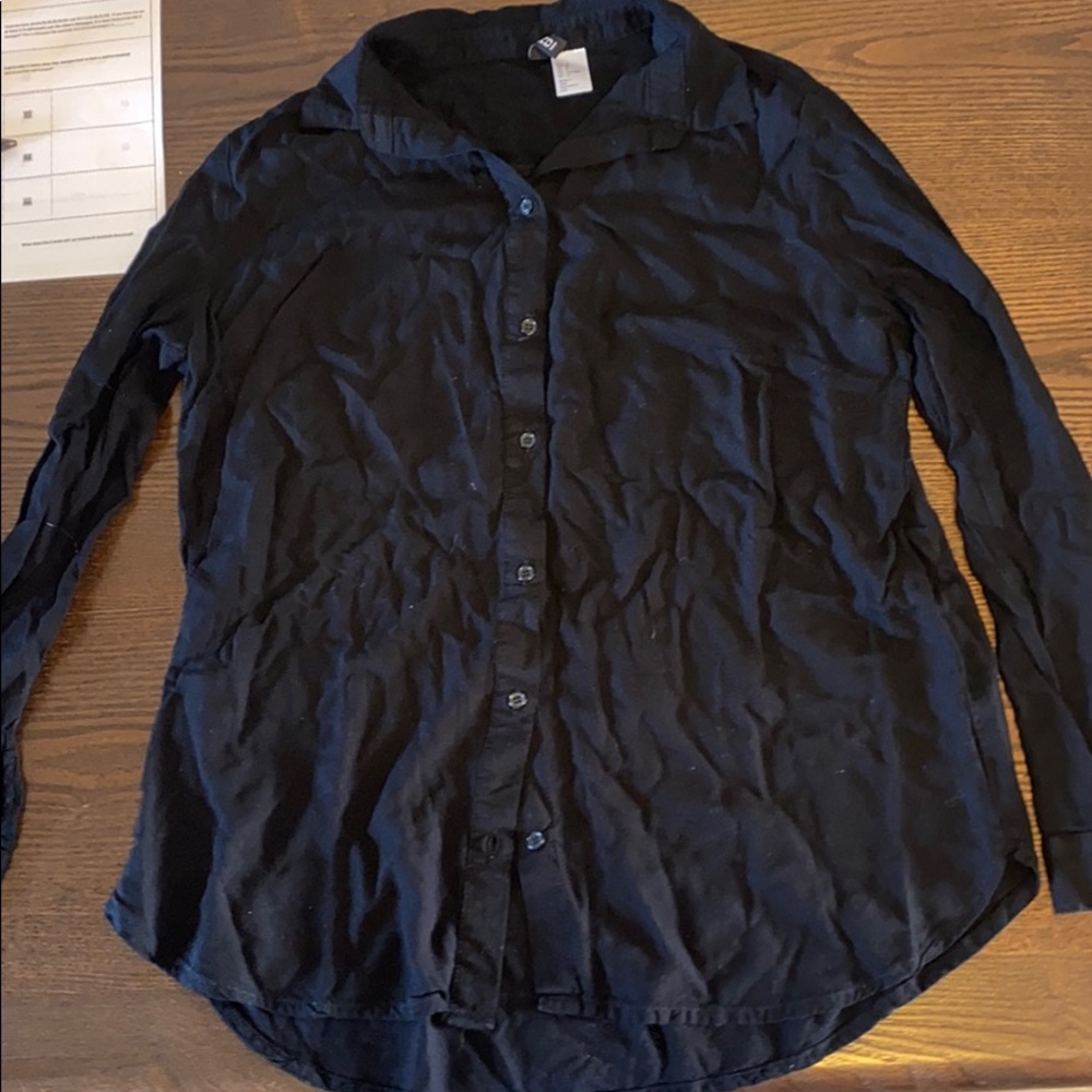 Black Button Up - image 1